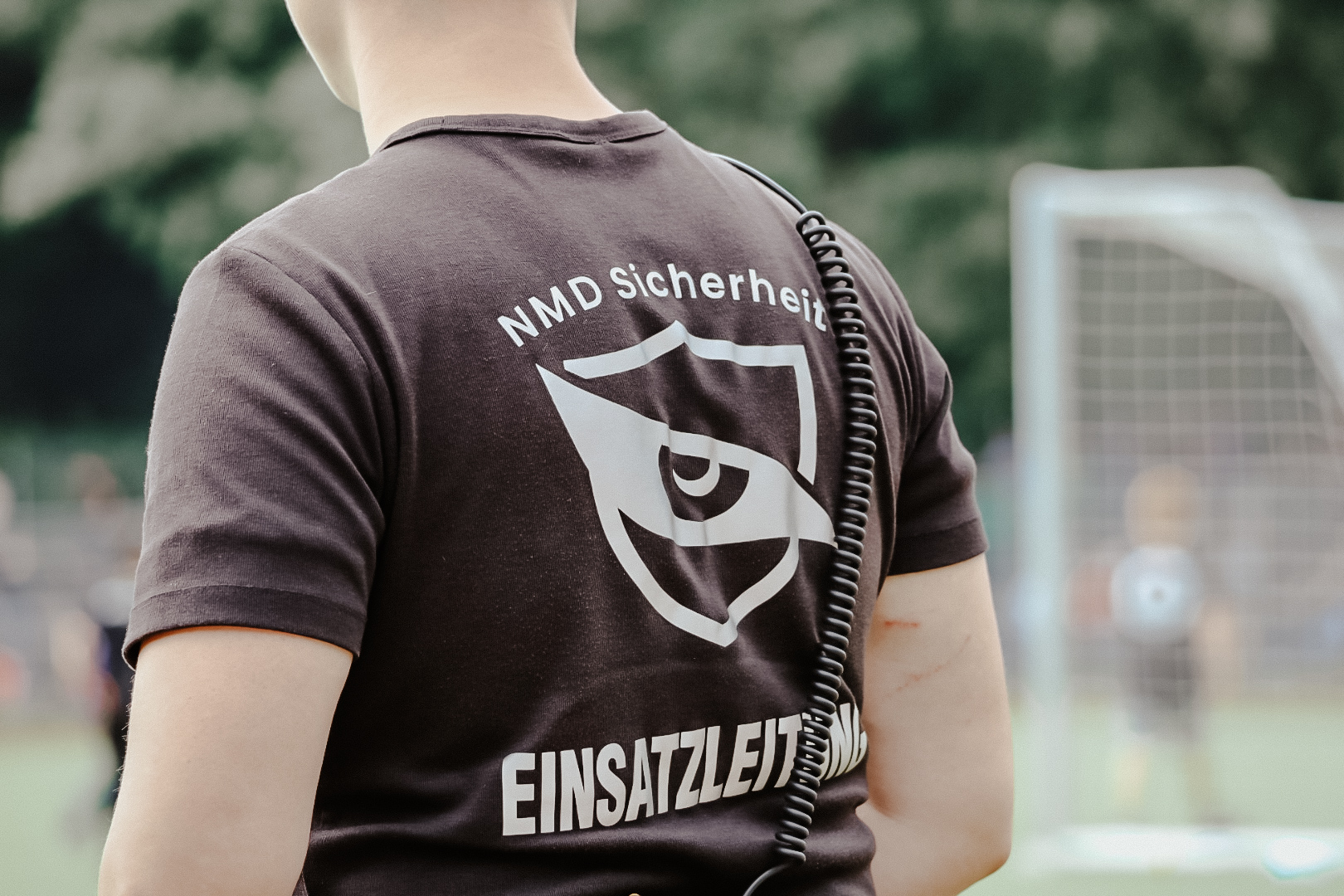 Absicherung von Fußballspielen